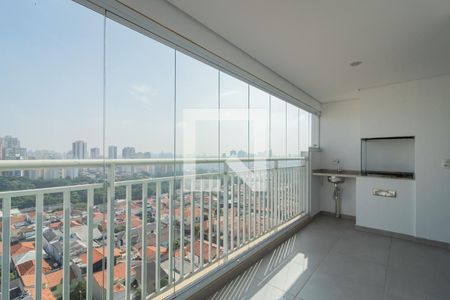 Varanda gourmet de apartamento à venda com 2 quartos, 67m² em Vila Guarani (z Sul), São Paulo