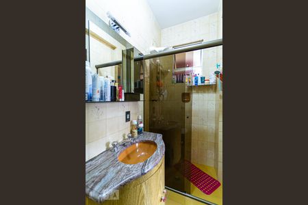 Banheiro da Suíte de apartamento à venda com 2 quartos, 93m² em Santo Antônio, Belo Horizonte