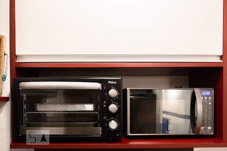 Cozinha de apartamento à venda com 1 quarto, 40m² em República, São Paulo