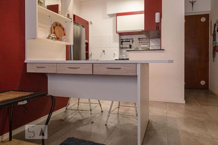 Sala de apartamento à venda com 1 quarto, 40m² em República, São Paulo