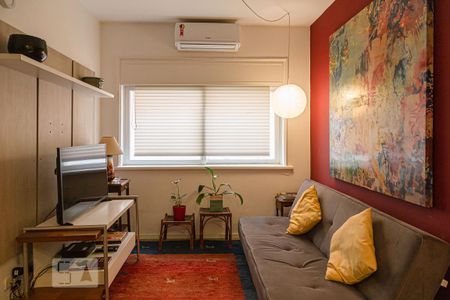 Sala de apartamento à venda com 1 quarto, 40m² em República, São Paulo