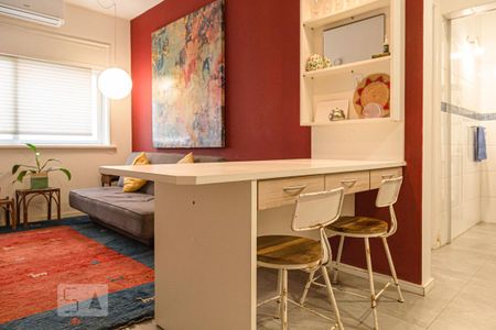 Sala de apartamento à venda com 1 quarto, 40m² em República, São Paulo