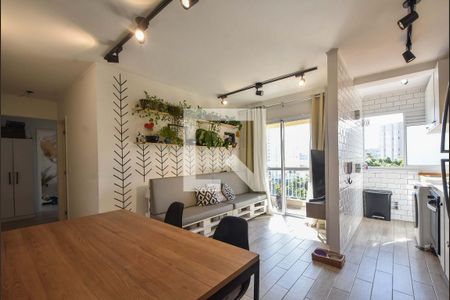 Sala de apartamento para alugar com 2 quartos, 49m² em Jardim Casablanca, São Paulo