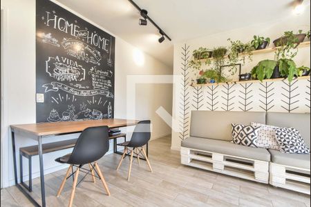 Sala de Jantar de apartamento para alugar com 2 quartos, 49m² em Jardim Casablanca, São Paulo