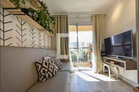 Sala de apartamento para alugar com 2 quartos, 49m² em Jardim Casablanca, São Paulo