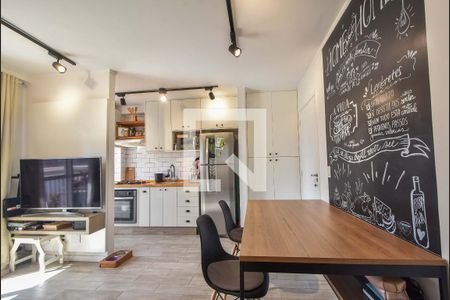 Sala de Jantar de apartamento para alugar com 2 quartos, 49m² em Jardim Casablanca, São Paulo
