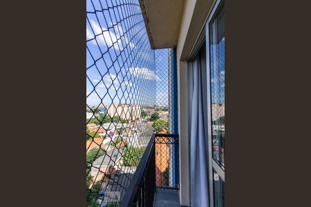 Varanda da Sala de apartamento à venda com 2 quartos, 53m² em Vila Carmosina, São Paulo