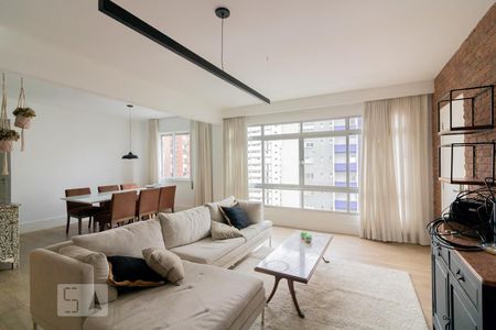 Sala de apartamento à venda com 2 quartos, 105m² em Vila Nova Conceição, São Paulo