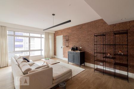 Sala de apartamento à venda com 2 quartos, 105m² em Vila Nova Conceição, São Paulo