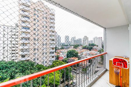 Varanda de apartamento à venda com 4 quartos, 132m² em Campo Belo, São Paulo