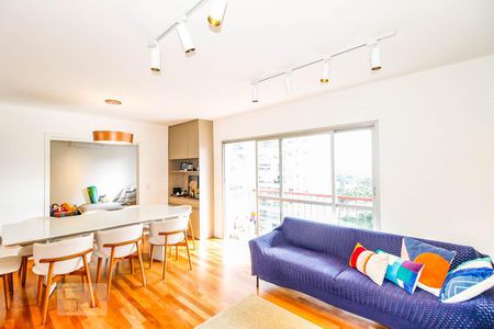 Sala de apartamento à venda com 4 quartos, 132m² em Campo Belo, São Paulo