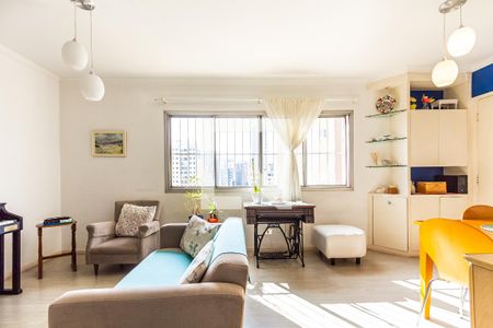 Sala de apartamento à venda com 3 quartos, 97m² em Vila Olímpia, São Paulo