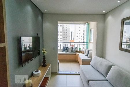 Sala de apartamento à venda com 2 quartos, 62m² em Brás, São Paulo