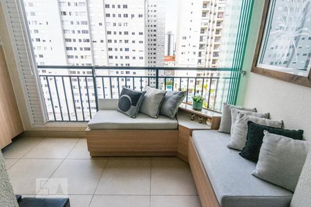 Varanda de apartamento à venda com 2 quartos, 62m² em Brás, São Paulo