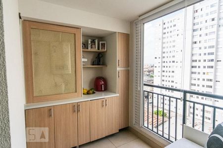Varanda de apartamento à venda com 2 quartos, 62m² em Brás, São Paulo