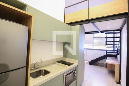 Studio à venda com 25m², 1 quarto e sem vaga Studio à venda com 25m², 1 quarto e sem vagaCozinha