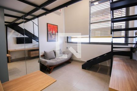 Studio à venda com 25m², 1 quarto e sem vaga Studio à venda com 25m², 1 quarto e sem vagaSala
