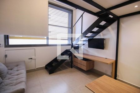 Studio à venda com 25m², 1 quarto e sem vaga Studio à venda com 25m², 1 quarto e sem vagaSala