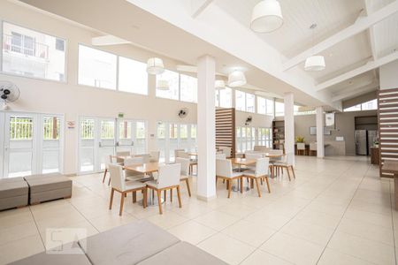 Apartamento para alugar com 46m², 2 quartos e 1 vagaÁrea comum - Salão de festas