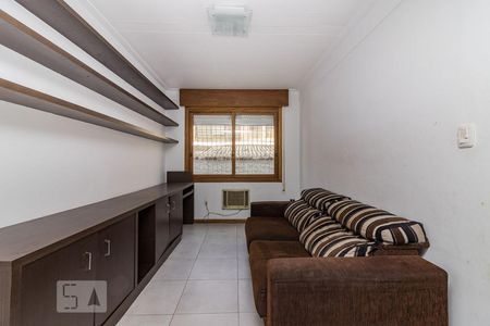 Sala de apartamento à venda com 1 quarto, 48m² em Azenha, Porto Alegre