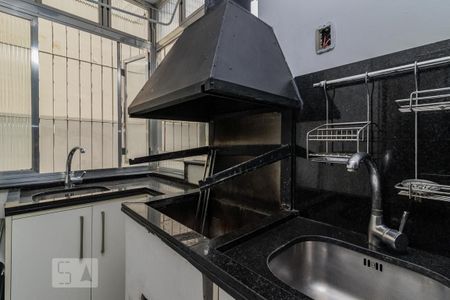 Apartamento à venda com 48m², 1 quarto e 1 vagaChurrasqueira