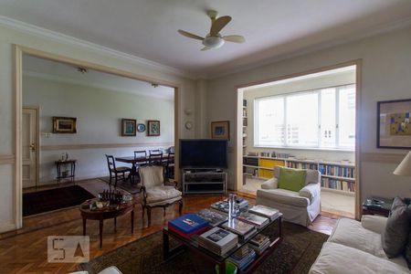 Sala de apartamento à venda com 2 quartos, 142m² em Flamengo, Rio de Janeiro