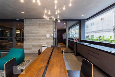 Studio para alugar com 18m², 1 quarto e sem vagaÁrea gourmet