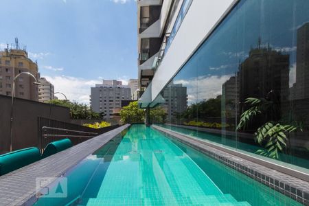 Studio para alugar com 18m², 1 quarto e sem vagaPiscina