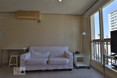Sala de apartamento para alugar com 1 quarto, 28m² em Jardim Paulista, São Paulo