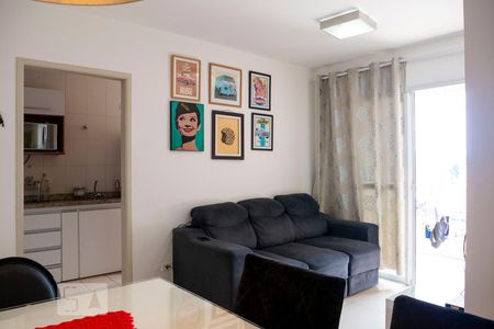 Sala de apartamento à venda com 2 quartos, 58m² em Vila Caraguatá, São Paulo