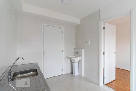 Sala e Cozinha de apartamento para alugar com 1 quarto, 26m² em Cambuci, São Paulo