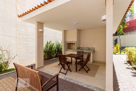 Área comum - Churrasqueira 1 de apartamento para alugar com 1 quarto, 26m² em Cambuci, São Paulo