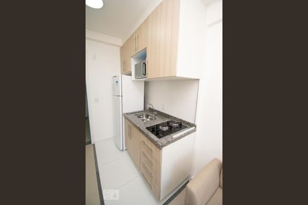 Cozinha de kitnet/studio para alugar com 1 quarto, 28m² em Macedo, Guarulhos