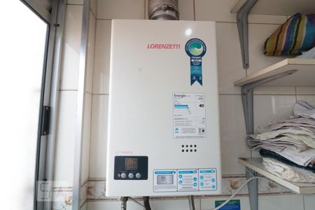 Apartamento à venda com 54m², 2 quartos e 1 vagaArea de serviço  - aquecedor