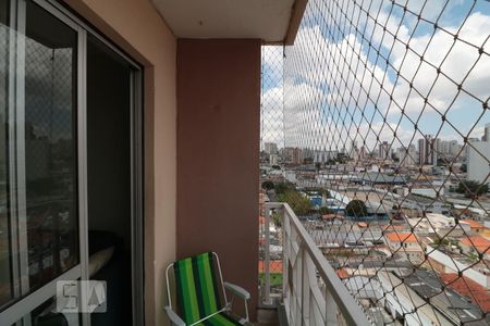 Apartamento à venda com 54m², 2 quartos e 1 vagaSacada da Sala  