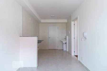 Sala e Cozinha de apartamento para alugar com 1 quarto, 26m² em Cambuci, São Paulo