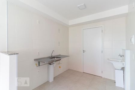 Sala e Cozinha de apartamento para alugar com 1 quarto, 26m² em Cambuci, São Paulo