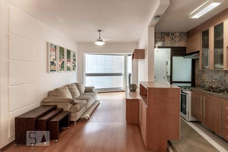 Sala de apartamento para alugar com 2 quartos, 70m² em Vila Olímpia, São Paulo