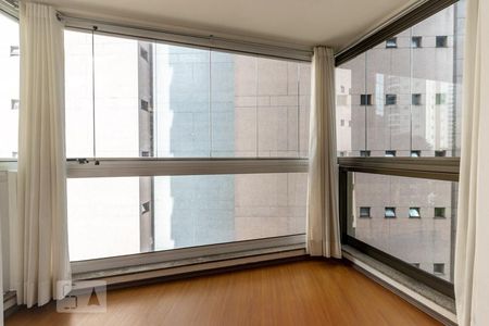 Varanda da Sala de apartamento para alugar com 2 quartos, 70m² em Vila Olímpia, São Paulo