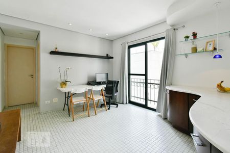 Sala de apartamento para alugar com 1 quarto, 45m² em Consolação, São Paulo