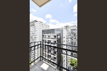 Quarto - Varanda de apartamento para alugar com 1 quarto, 45m² em Consolação, São Paulo