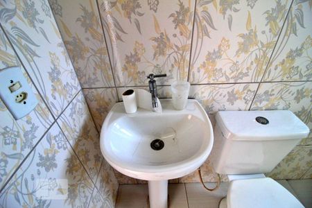Banheiro da Suíte de apartamento para alugar com 2 quartos, 130m² em Parque João Ramalho, Santo André