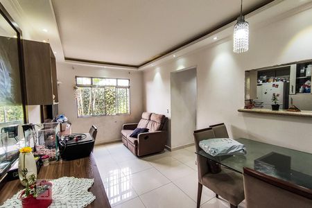 Sala de apartamento à venda com 3 quartos, 55m² em Parque Pinheiros, Taboão da Serra