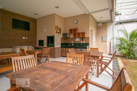 Apartamento à venda com 117m², 3 quartos e 2 vagasChurrasqueira