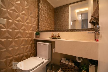 Lavabo de apartamento à venda com 3 quartos, 117m² em Alto da Mooca, São Paulo