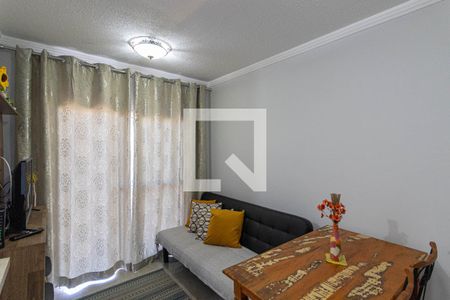 Sala/Cozinha de apartamento à venda com 2 quartos, 47m² em Jardim Castelo, São Paulo