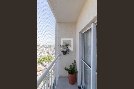 Varanda Sala/Cozinha de apartamento à venda com 2 quartos, 47m² em Jardim Castelo, São Paulo