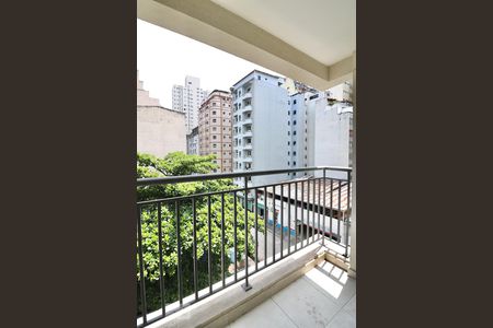Varanda de apartamento para alugar com 1 quarto, 36m² em Santa Ifigênia, São Paulo