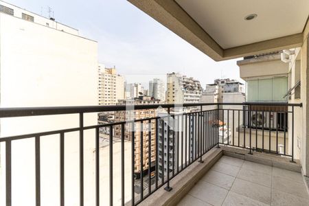 Varanda de apartamento para alugar com 1 quarto, 42m² em Santa Ifigênia, São Paulo