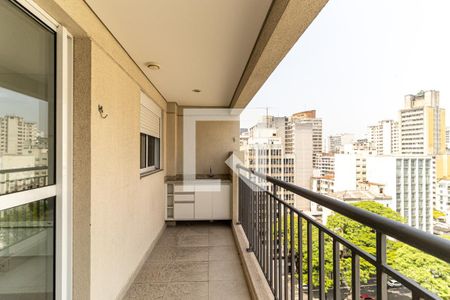 Varanda de apartamento para alugar com 1 quarto, 42m² em Santa Ifigênia, São Paulo